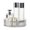 Clear, variant on High Clarities Makeup Storage Organizers Featuring 360 Spin Mechanism Portable For Travel And Daily Use