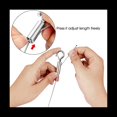 thumbnail image 3 of Adjustable Picture Hanging Wire 2PCS Mirror Frame Kit 2M X1.5Mm Heavy Duty Stainless Steel Wire Rope, 3 of 6