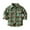 M, variant on Coerni Toddler Big Boys Plaid Button-Down Jackets Kids Flannel Checked Tartan Tops Fall Winter Outcoats Shacket Shirt Baby Top