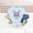 A1146 Light Blue, variant on Easter Shirt for Women Glasses Bunny Holding Egg Graphic T-Shirt Short Sleeve Crewneck Soft Breathable Festival Apparel Holiday Celebration Top