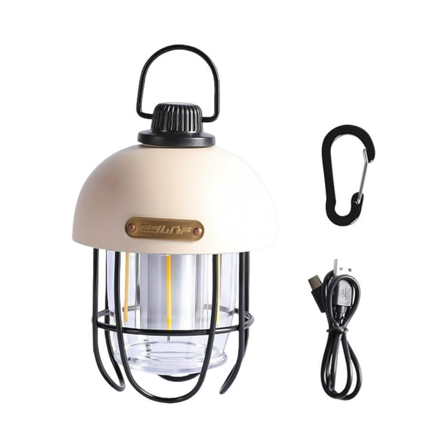 Luz de Camping Advancent Linterna Retro Impermeable Beige