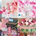 thumbnail image 4 of YANSION 1st Birthday First Bday Decorations for Girls Baby Pink Balloons Party Supplies, 4 of 6