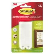 Command Large Picture Hanging Strips, White 4 ea (Pack of 3)