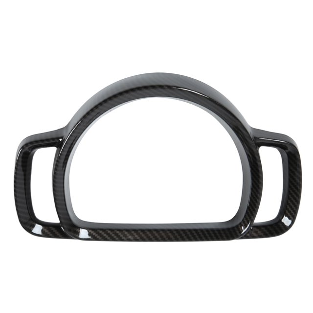 Car Central Control Dashboard Cover ABS Carbon Fiber Style Replacement for Mercedes Benz Smart 2009‑2015