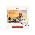 thumbnail image 3 of 1000 Piece Puzzle - Tiger at Sunset, 3 of 5