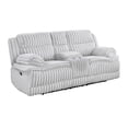 thumbnail image 2 of Lexicon Goodland Corduroy 2pc Set Sofa+ Loveseat in Gray, 2 of 16