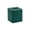 Green, variant on Panel Tissue Container Lid, Polyurethane Leather Tissue Support For Coffee Desk, Decorative Faux Leather Panel Organizer For Bathroom Office Desk, 5.51X5.51X5.51 In