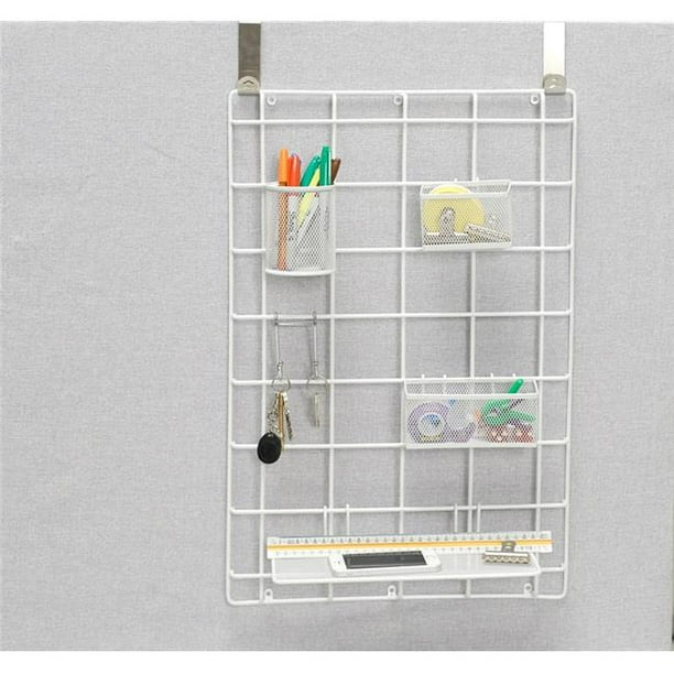 Seco Wall Street Small Cubicle Personal Wall Organizer Kit