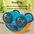 thumbnail image 3 of Speedlite Dynamic Gear Powered Car, Dynamic Gear Dynamic Cars with LED Lights, Children's Transparent Luminous Toy Car, Toy Cars with Colorful Mobile Gears for Children Aged 1-3 Years (2pcs), 3 of 8