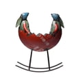 thumbnail image 1 of De Kulture Works Iron Rocking Rabbit Decorative Collectible Figurine Showpiece Decoration, 1 of 5
