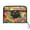 Black Cat Among Colorful Flowers, variant on Accordion File Organizer with Zip Closure 13 Pockets Expanding File Folder Letter A4 Paper Document Organizer for Home Office Black Cat and Goldfish Bowl
