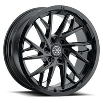 20x9 Method MR801 Raised Gloss Black Milled Wheel 6x135 (0mm)