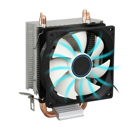 TSV CPU Air Cooler 4 Direct Contact Heat pipes 90mm Fan, 3-PIN, Fit For Intel LGA 1156/1155/1150/1151 AMD  AM3+ / AM3 / AM2+ / (Best Lga 2019 Cooler)