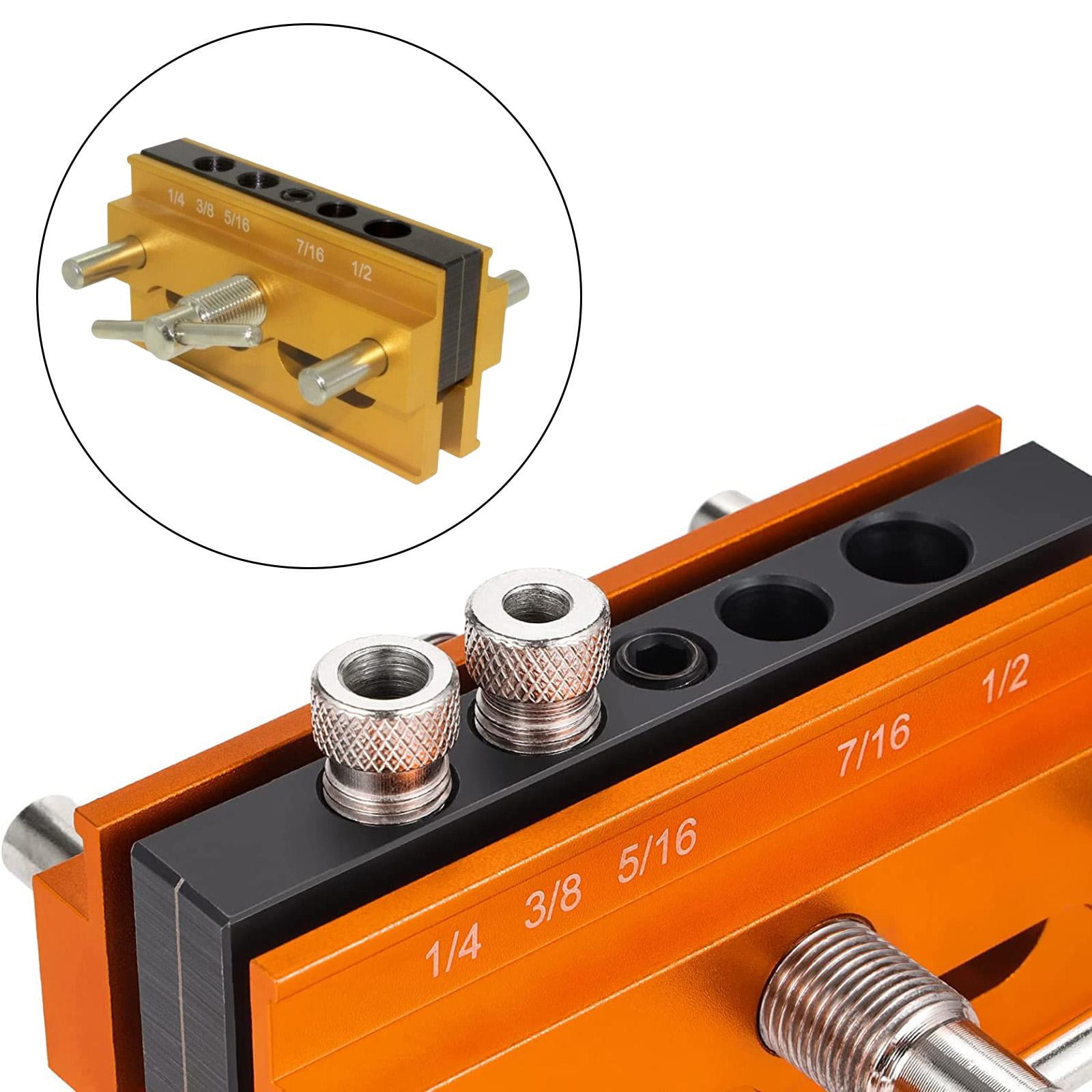 Nishiyuenyi Self Centering Doweling Jig 1/4 3/8 5/16 7/16 1/2 Woodworking Doweling Jig Tool