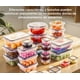 thumbnail image 3 of Contenedor Hermetico Comida,recipientes Almacenamiento 24pz, 3 of 4