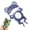 Blue, variant on Baby Bath Thermometers, Cute Cartoon Frog Bath Thermometer, ABS Waterproof Type-C Shower Thermograph, Tub Thermometers for Family Friends Home Daily Use