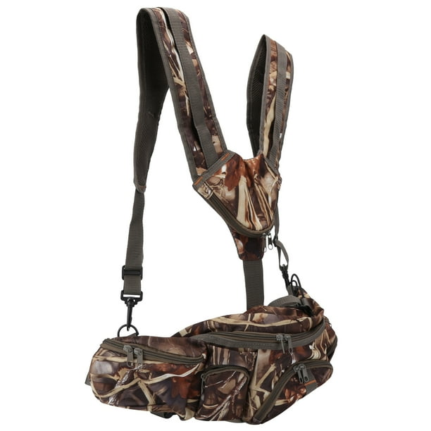 Mochila Riñonera Con Portabotellas, Soporte Flexible Para Mochila de Senderismo Al Aire Libre, Ergonómicamento para Caza y Acampada Al Aire Libre para Senderismo