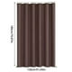 thumbnail image 2 of Cortinas de baño de 120 x 180 cm, color liso, impermeables, de poliéster grueso, para puerta de baño., 2 of 6