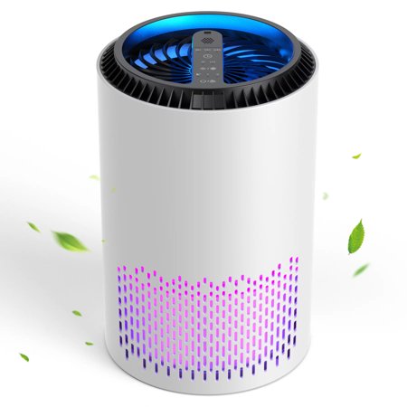 

BREEZOME Air Purifiers for Home H13 HEPA Air Purifiers Air Cleaner For Smoke Pollen Dander Hair Smell Portable Air Purifier with Sleep Mode Speed Control For Bedroom Office Living Room K