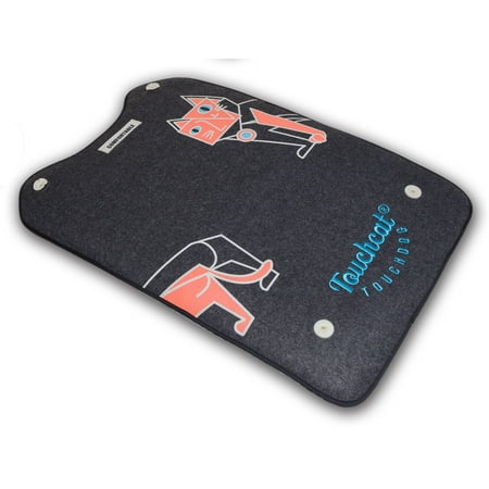 UPC: 0858342603188 | Touchcat Lamaste Travel Reversible Designer Embroidered Pet Dog Cat Bed Mat