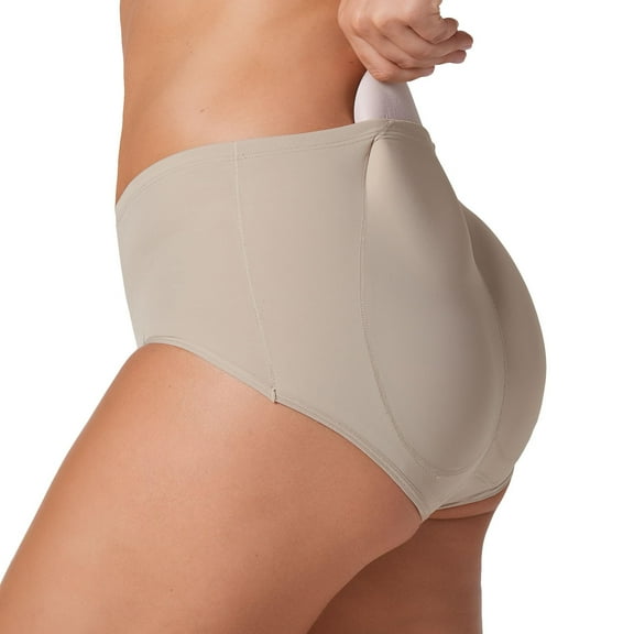 Leonisa Butt Lifter and Enhancer Panties Womens Underwear with Removable Pads