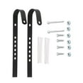 thumbnail image 6 of BIBABLYKE Metal Bike Front Basket Hook with Mounting Hardware Wire Basket Hook Adjustable Hardware Hanging Hooks Easy to Install, 6 of 7