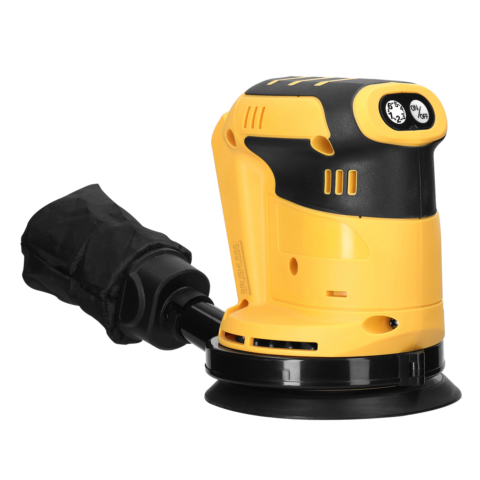 Orbital Sander,6 Wood Polisher Wood Orbital Sander 125mm Motor Orbital Wood Tool Wood Metal Car Polisher Orbital Wood Tool Car Speed Adjustable Orbital Tool 6 125mm Sander Wood Speed