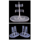 thumbnail image 1 of Soporte para muñeca, soporte para pie de tarjeta transparente, accesorios de juguete, soporte de pie de plástico, soporte fijo, 1 of 4