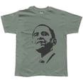 thumbnail image 4 of Obama - Silhouette T-Shirt - Light Blue, 4 of 5