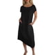 thumbnail image 1 of Vestido largo informal de verano para mujer - Cuello redondo con bolsillos para viajar, 1 of 5