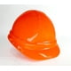 thumbnail image 2 of IGA Casco de Seguridad Industrial Marca, Plagosur Clase E (MATRACA, Naranja fluorescente ), 2 of 6