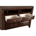 thumbnail image 5 of Glory Furniture Marilla 6 Drawer TV Stand in Cappuccino, 5 of 8