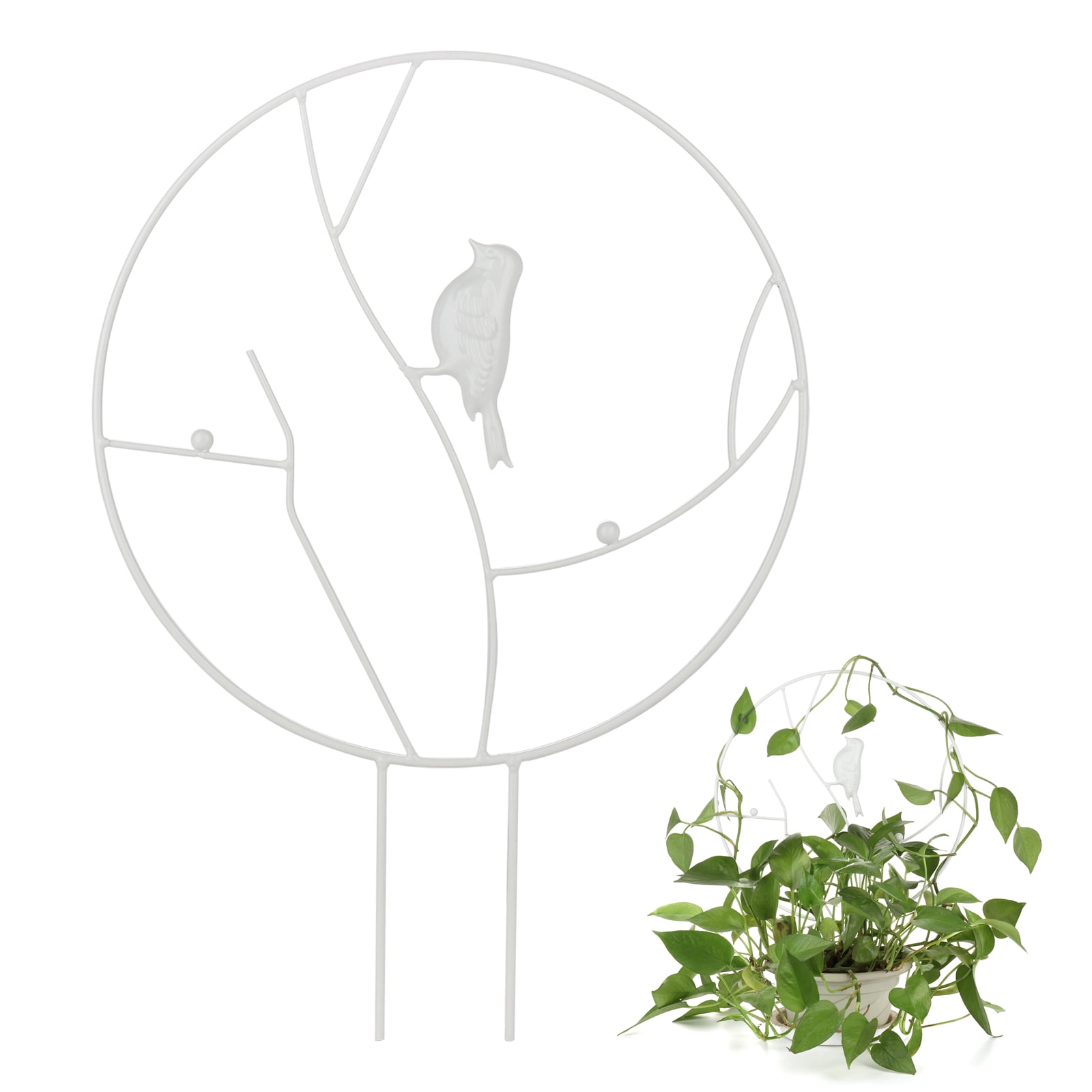 Metal Plant Stand Climbing Frame Support Garden Flower Pot Holder