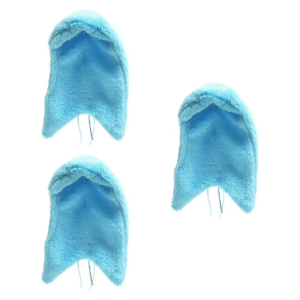 Manta de esquina para pájaros de 3 piezas, cojín cálido para pájaros, accesorio de descanso acogedor y extraíble. Azul claro