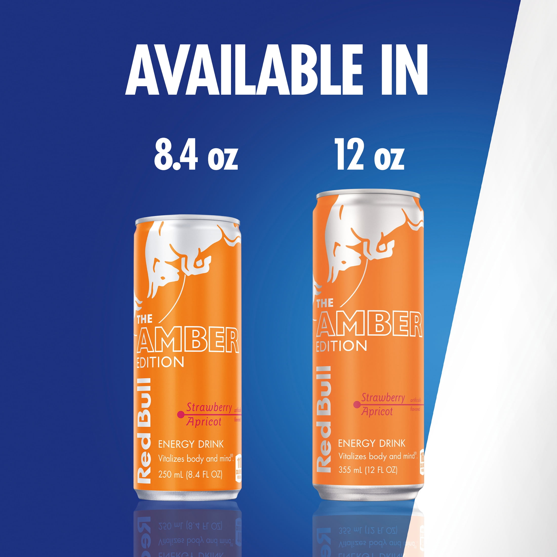Red Bull Amber Edition Strawberry Apricot Energy Drink, 8.4 fl. oz., 6 Packs of 4 Cans