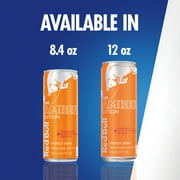 Red Bull Amber Edition Strawberry Apricot Energy Drink, 12 fl. oz., Pack of 24 Cans