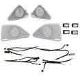 thumbnail image 2 of Door Speaker Cover Trim, Matte  Inner Car Speaker Covers 4Pcs Dustproof With 64 Color Ambient Light For Auto, 2 of 8