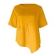 thumbnail image 4 of Moda mujer verano casual manga corta cuello redondo blusa sólida camiseta Wmkox8yi  bvn1248, 4 of 4
