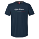 thumbnail image 1 of Alfa Romeo Playera Caballero Algodón Suavizado Logo Bandera en el centro Estilo Racing Casual, 1 of 4