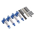 thumbnail image 4 of Front Rear Shock Absorbers, Front Rear Shock Damper Aluminum Alloy  Wear Resistant  For 1/16 RC Car Blue, 4 of 8