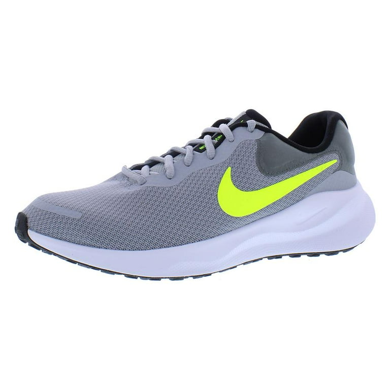 Nike Men's Revolution Running Shoes (Wolf Grey/Volt, Medium