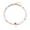 Pink and white, variant on 2 Pieces Bohemian Double Strand Starfish Shell Beaded Pendant Necklace Jewelry