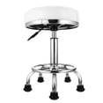 thumbnail image 1 of WASHWEPE Adjustable Height Hairdressing Chair For Barber Shop White 1Pack, 1 of 7