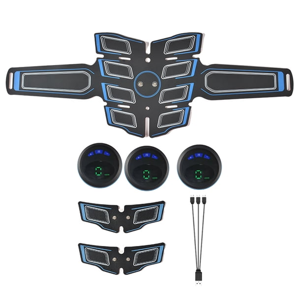 Equipo de ejercicio doméstico para dar forma a los músculos abdominales, quemador de grasa para el adelgazamiento del cuerpo, máquina de entrenamiento eléctrico para la construcción de músculos y