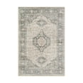 thumbnail image 3 of Lahome 2'x3'Washable Vintage Boho Area Rug,Non-Slip, Soft Ultra-Thin Low-Pile Mat for Kitchen, Bathroom,Bedroom Entrance,Ideal Foyer Decor, Grey/Brown, 3 of 9