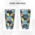 thumbnail image 3 of Bingfone Sunflowers for 20 Oz Stainless Steel Travel Mug Double Wall Water Coffee Cup for Home,Office, Outdoor Works Great for Ice Drinks and Hot Beverage-Straw Three-piece Set, 3 of 8