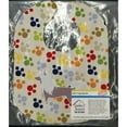 thumbnail image 2 of Chinese Crested Pawprints Baby Bib, 2 of 3