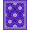 Purple, Pattern 9, variant on ODIKA 4'x6' Machine Washable Non-Slip Area Rug, North Pole Magical Wonderland Frosty Crystal Decorative High Traffic Rug, Blue, 629821