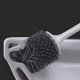 thumbnail image 3 of Escobilla de baño y soporte, juego de escobilla de baño de silicona con mango largo y soporte de secado rápido para baño o baño de invitados, 3 of 7