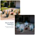 thumbnail image 4 of Escultura KODIBO Tequila, planta rústica de agave, solar, 60 cm, azul, 4 of 8
